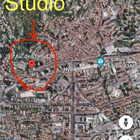Charmant Studio Hyères Zewnętrze zdjęcie