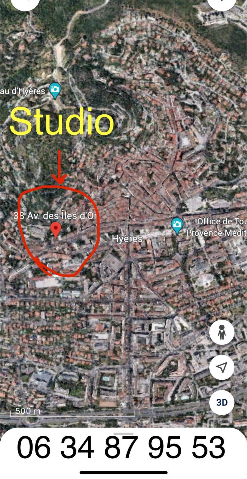 Charmant Studio Hyères Zewnętrze zdjęcie